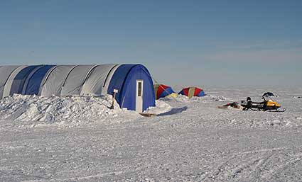 BAI tents at Vinson Base Camp