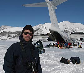 Gus in Antarctica