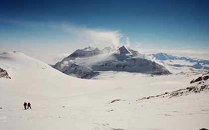Wide open space of Antarctica