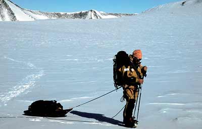 BAI's 2004 Vinson team staying warm on the mountain