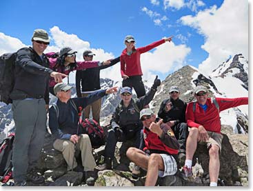 Which way to the summit of Mount Elbrus? Our summit team will show you the way on our photo recap