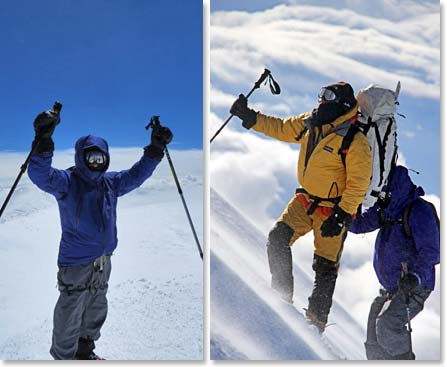 It was an incredible summit day on Mount Elbrus
