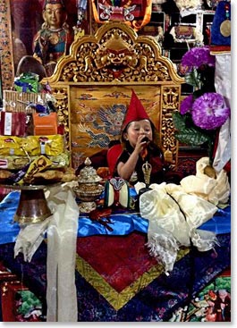 “Thame Tulku” 6-year-old Sonam is the reincarnate lama