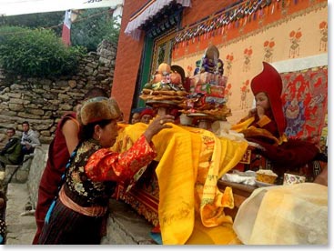 The young Rinpoche will carry on the traditions of Tulku