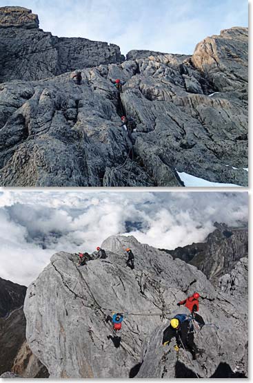Incredible climbing and views on Carstensz summit da