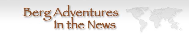 Title image: Berg Adventures In the News