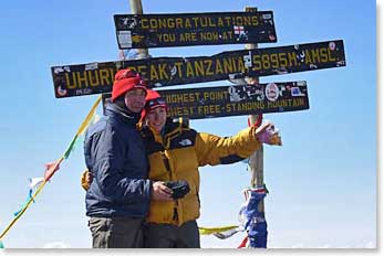 Greg and Julia accomplished their goal together