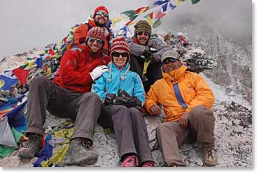 On the Summit of Kala Patar