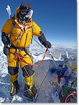 Steve Whittington - Berg Adventures 2013 Everest Expedition