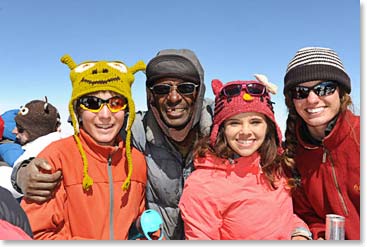 Climbers should always be prepared for the weather to change as they climb higher on Kilimanjaro.