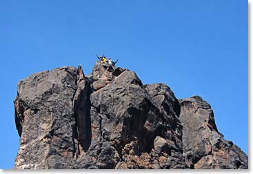 Climbing the Lava Tower