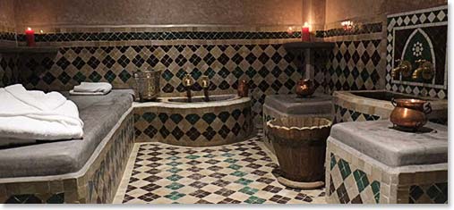 Hammam at our Riad