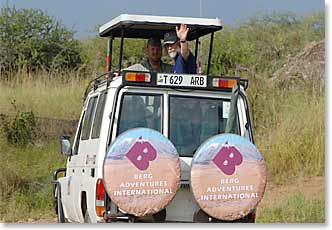 Berg Adventures Safari Vehicle