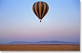Balloon over Serengeti