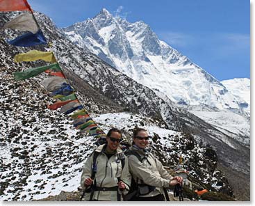 Our acclimatization hike in Pheriche