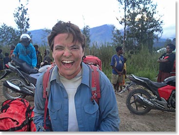 Motorcycle rides to the trailhead of our adventure!