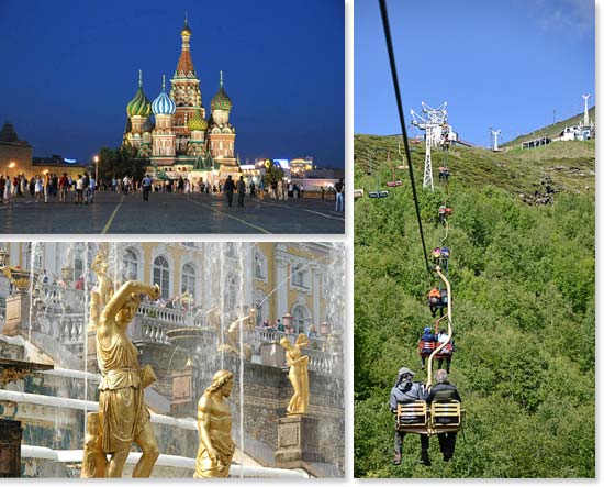 two-fold adcenture in Russia: visit St. Petersburg & Climb Elbrus