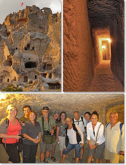 Cappadocia is known for its impressive rock dwellings