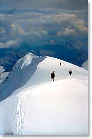 Summit Ridge of Mt. Robson