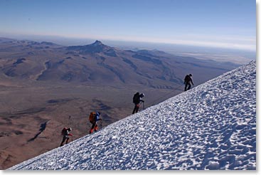 Sajama summit day