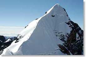 Summit Ridge of Alpamayo