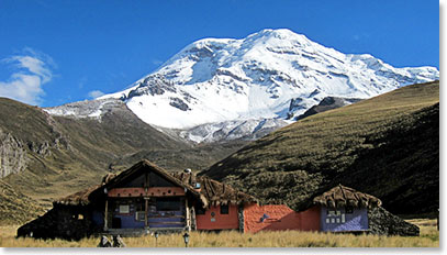 Our base camp at Chimborazo