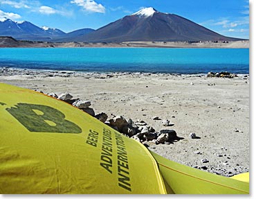 Camping at Laguna Verde