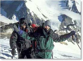 Success on Aconcagua, January 2004.