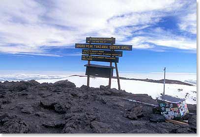 Summit of Kilimanjaro