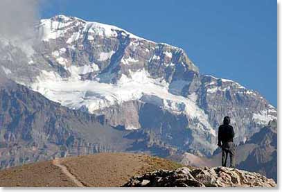 Our view of Aconcagua today