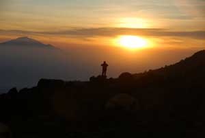 Sunset on kili