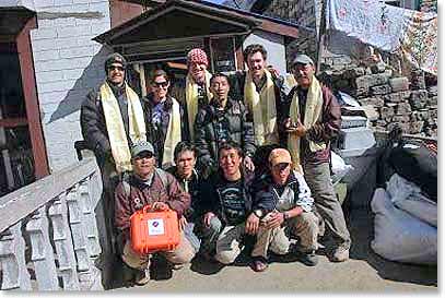 BAI Guides and Climbers of our EBC April 2008 Trek