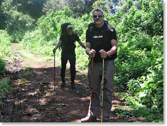 Keith and Roy `Father and Son Team` on Kilimanjaro last year