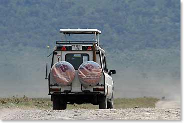 Our Safari Vehicle