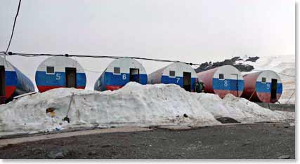 A view of the Grabashi Huts or better known as “the Barrels”