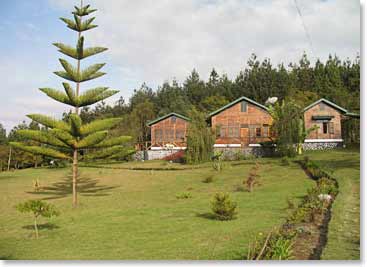 accommodations at the base of the Rongai route