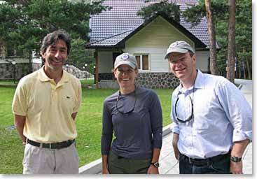 Michael, Kate and John – The next Elbrus team