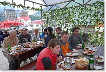 Our hike all the way to the top of Cheget for views of Elbrus was long, but we loved stopping at the Cheget base area to enjoy a barbeque with friends
