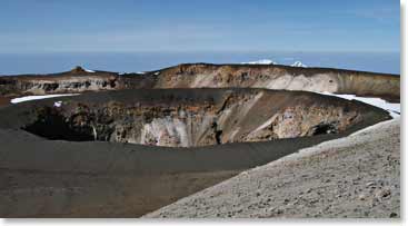 Astonishing view of the Reusch crater