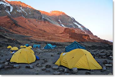 Lava Tower Camp
