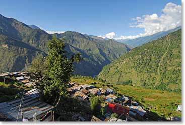 The views of Dhunche