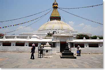 Buddhanath Stupa at the Monkey Temple