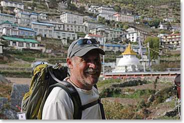 George in Namche