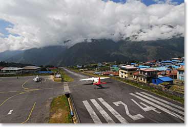 We are bound for Lukla and our flight back to Kathmandu 