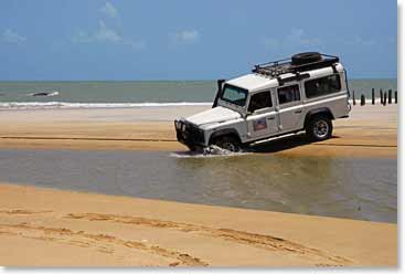 Our Jeep makes another crossing