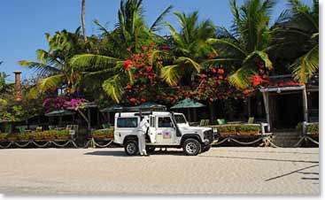 We found simple hotels and guest houses along the way