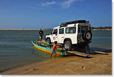 BAI uses another barge crossing to get across the waters
