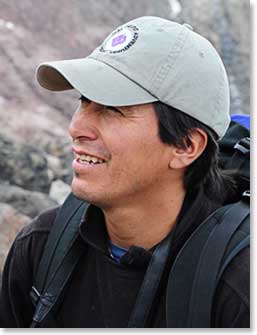 Our BAI guide Juancho, is an excellent guide and a lot of fun to have on our expedition