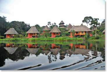 Situated in the heart of the Amazon, our lodge proves to be “one of a kind”;