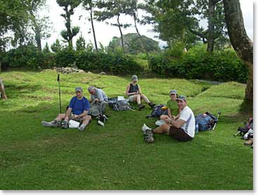 Everyone enjoys a picnic lunch